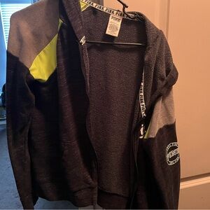 Victoria's Secret Pink Hoodie with Neon Highlights